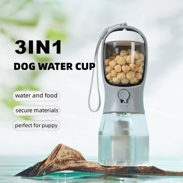 3 In 1 Outdoor Pet Water Cup