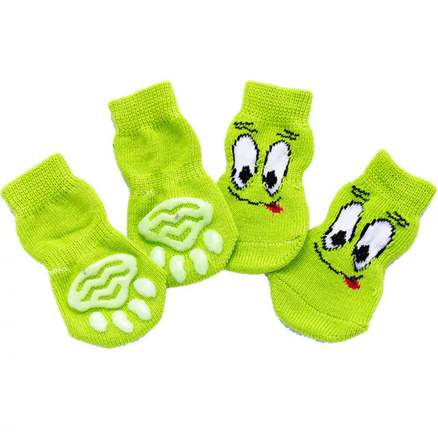 Anti-Slip Knitted Pet Socks