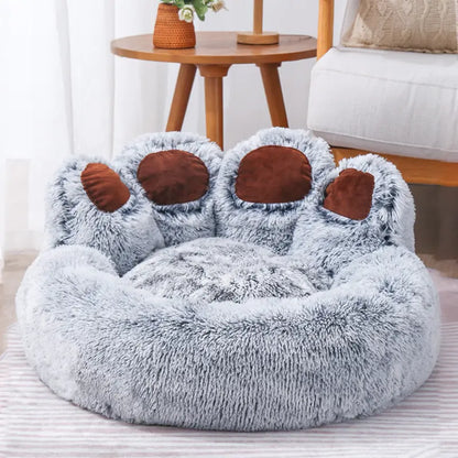 Paw Shaped Cozy Bed