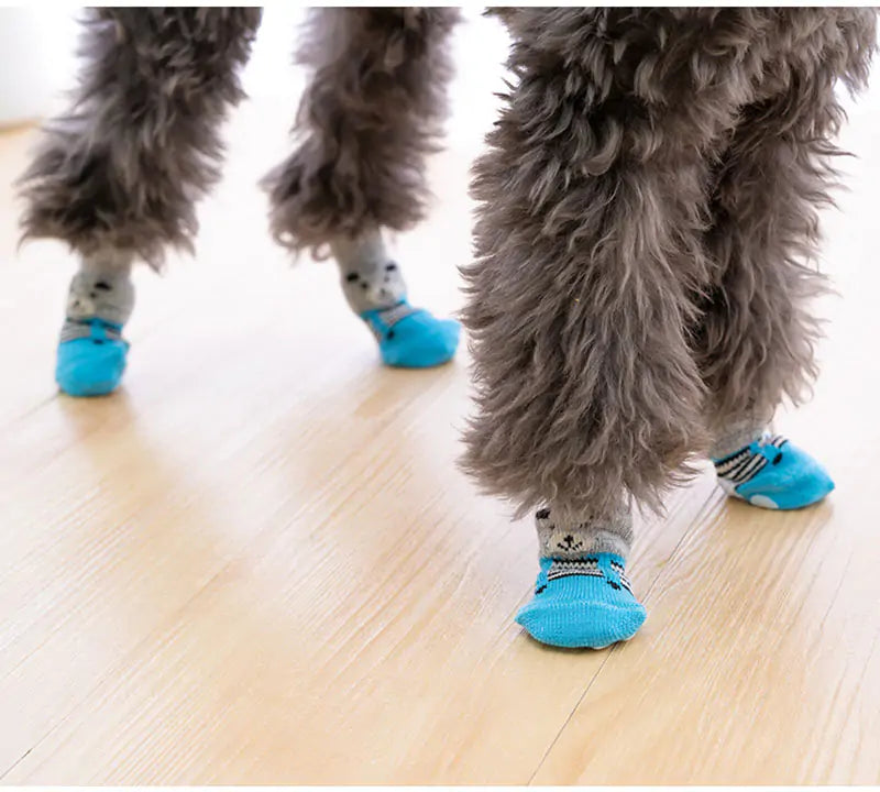 Anti-Slip Knitted Pet Socks