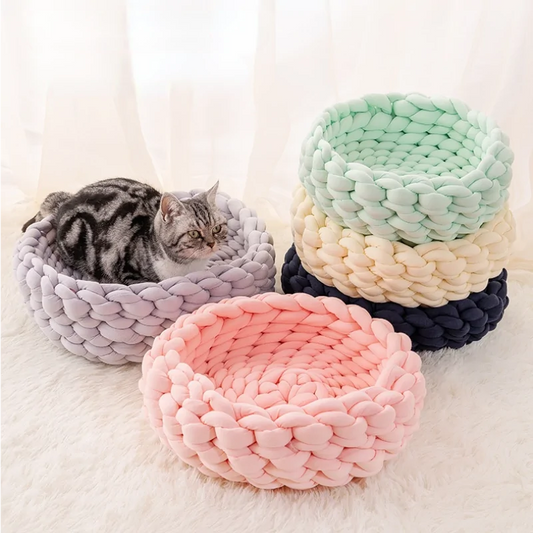 Hand Woven Pet Bed
