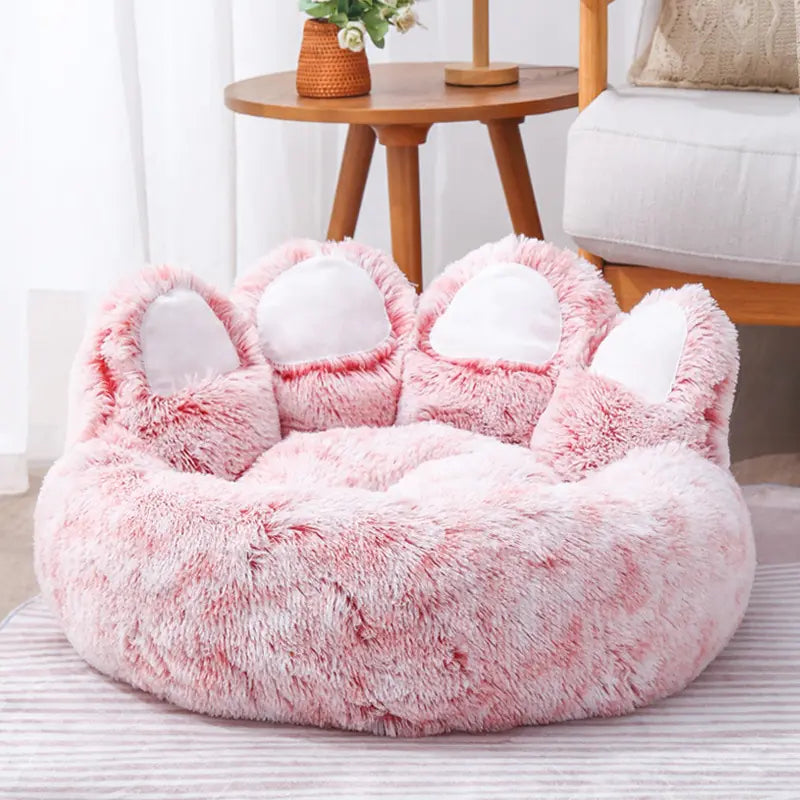 Paw Shaped Cozy Bed